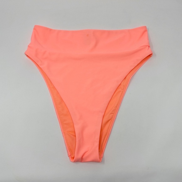 aerie Other - AERIE High Waisted Cheeky Bikini Bottom S Peach